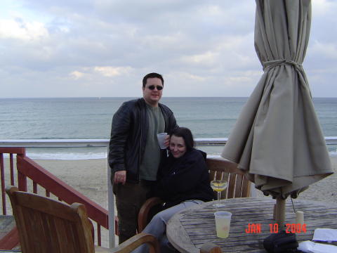 Kevin And Lori at the Beach